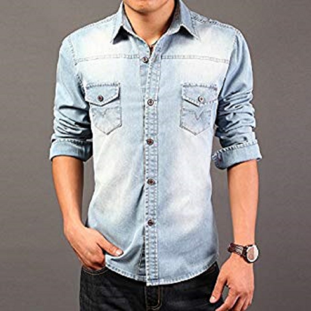 Blue Jeans with Blue Denim Shirt Outfits For Men (198 ideas & outfits) |  Lookastic