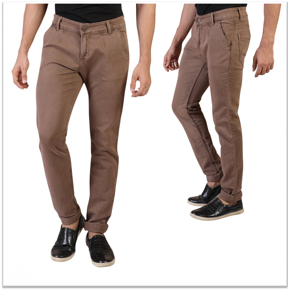 ASOS DESIGN classic rigid jeans in dark brown | ASOS
