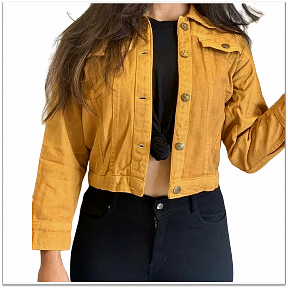 Men Classic Pure Color Denim Jacket Slim Stretch Coat Outerwear Yellow  White Black Red Army Green Yellow XXL at Amazon Men's Clothing store