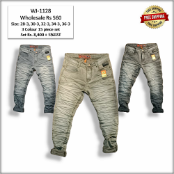 Men Stylish jeans Wholesale Price 560.