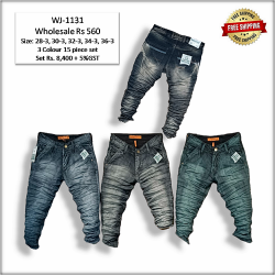 Men Stylish jeans Wholesale Price 560.