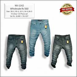 Men Stylish jeans Wholesale Price 560.