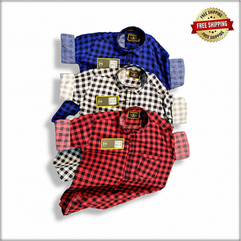 Slim Fit Printed Casual Men Shirts