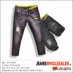 Men Regular Fit Patch Jeans