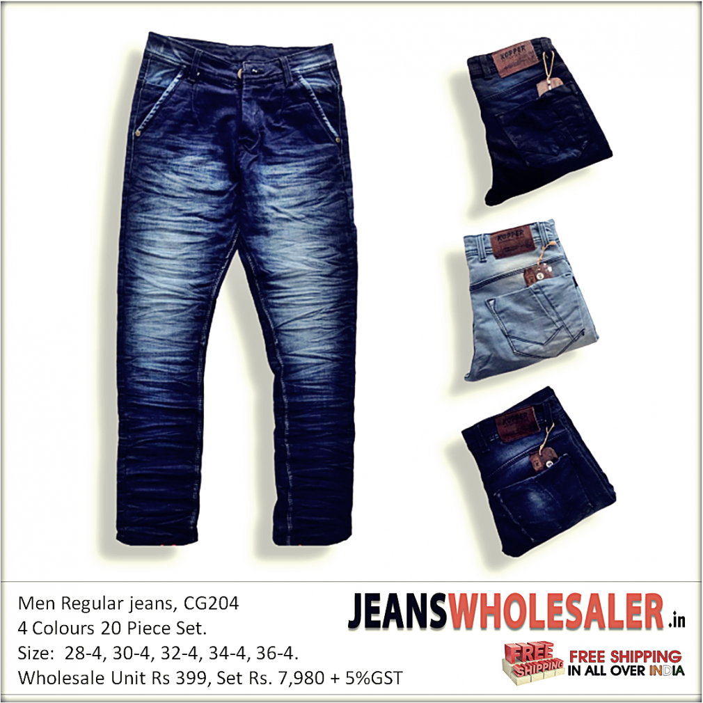 4 regular jeans size