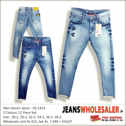 Buy Raw 17 Jeans Embroidered Jeans for Men at best Wholesale prices