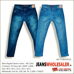 Men Warrior Wholesale Mens Repeat jeans best Wholesale Rs. India