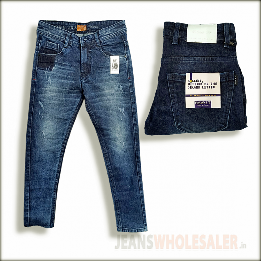 Blue ripped jeans Cover - Size: 30 | Fashionformen.eu