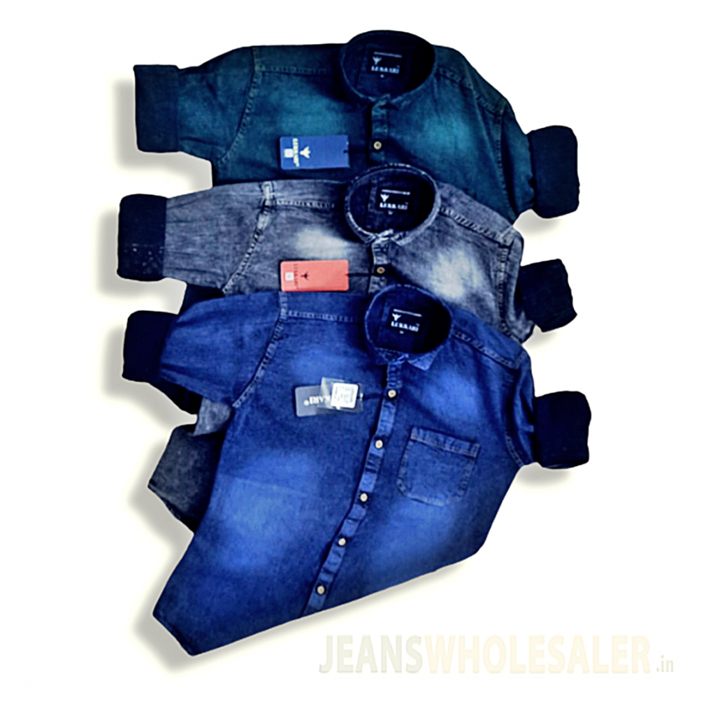 Buy SKINHEADS Men's Denim Cotton Casual Shirt - Dark Blue Online at Best  Prices in India - JioMart.