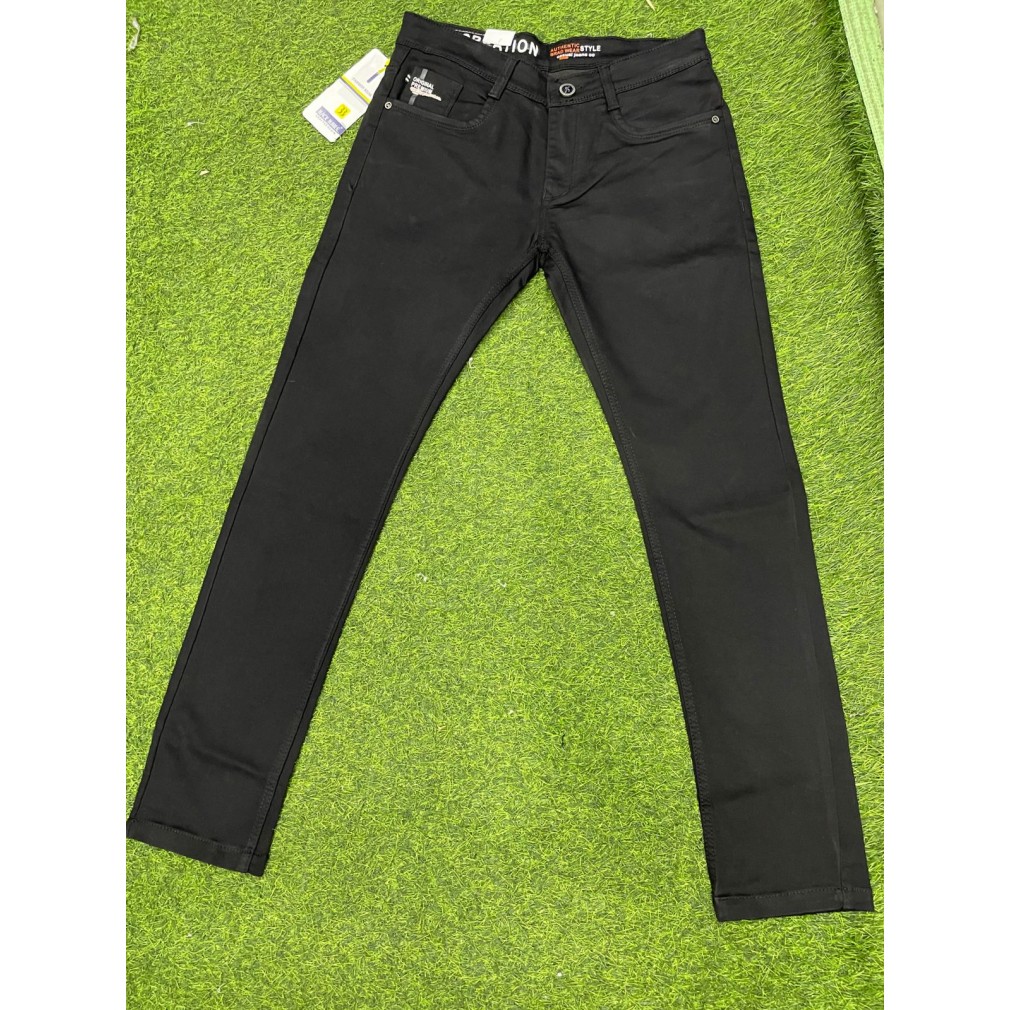 Men'S Pants Men'S Side Pocket Trousers With Zipper Placket Skinny Jeans  Black Xxl YRY - Walmart.com