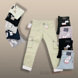 Men 6 pocket Cargo Jeans BB3416-3437
