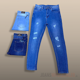 Women Damage Straight Fit  Jeans